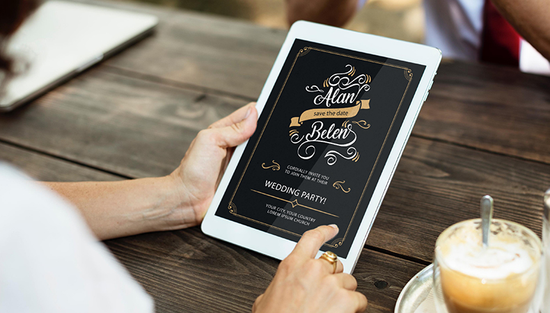 A new and revolutionary trend – Digital Invitations for Weddings