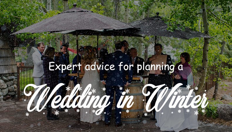 Expert advice for planning a wedding in winter