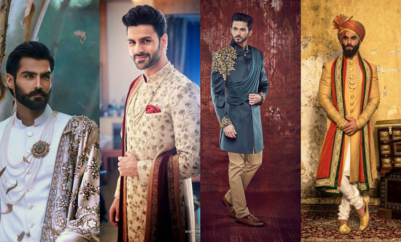 Cream Designer Silk Indo Western | Wedding dresses men indian, Groom dress  men, Wedding outfits for groom