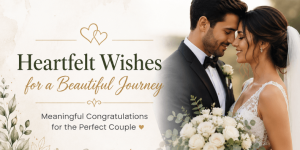 110+ Best Wedding Congratulations Messages for Couples