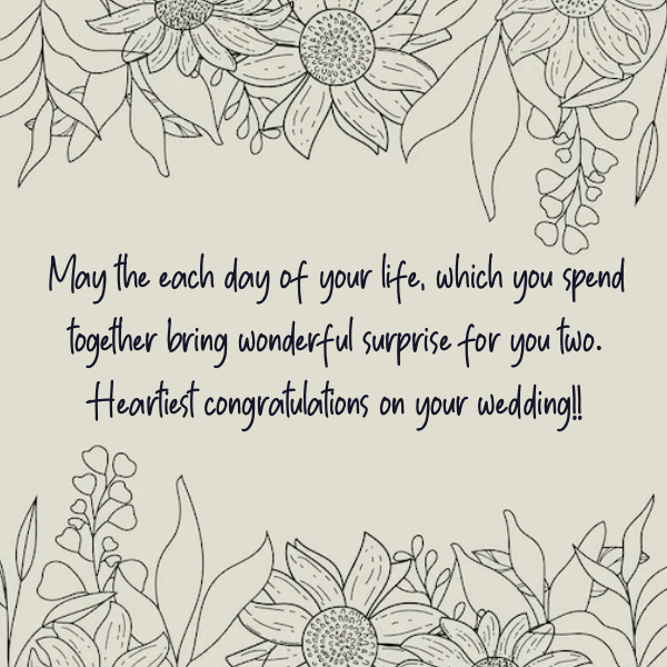 Best Wedding Wishes for Couple