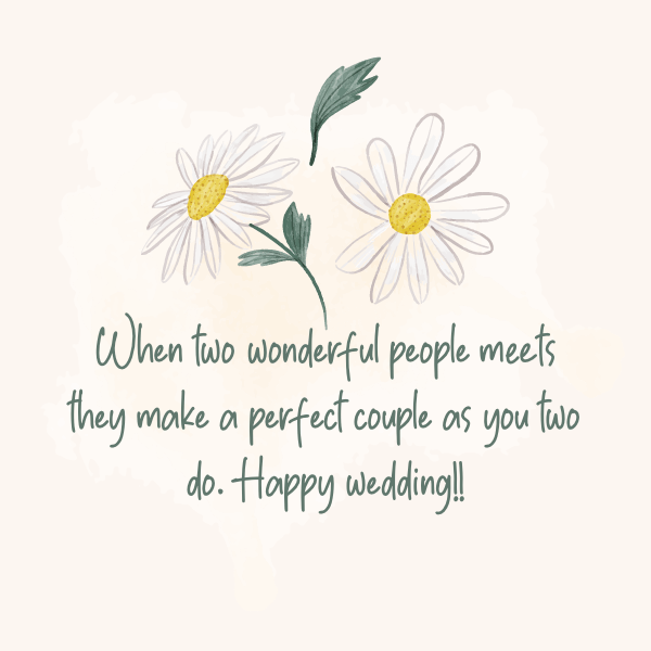 Best Wedding Wishes for Newly Wedding Couple