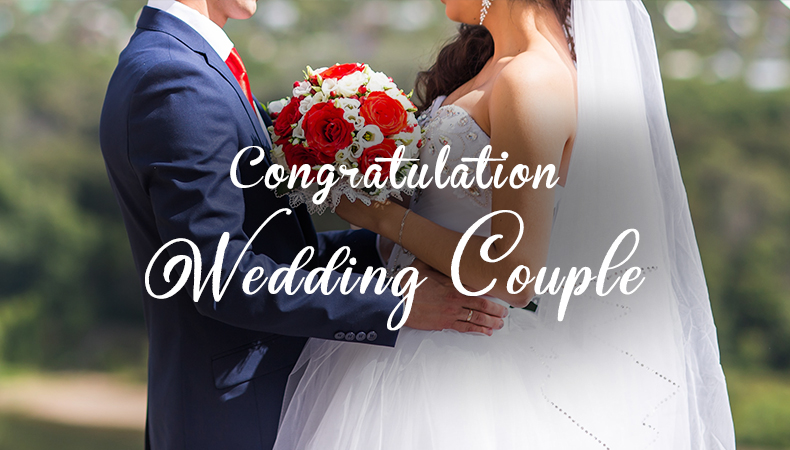 Best Messages To Congratulate The Couples On Their Wedding Day