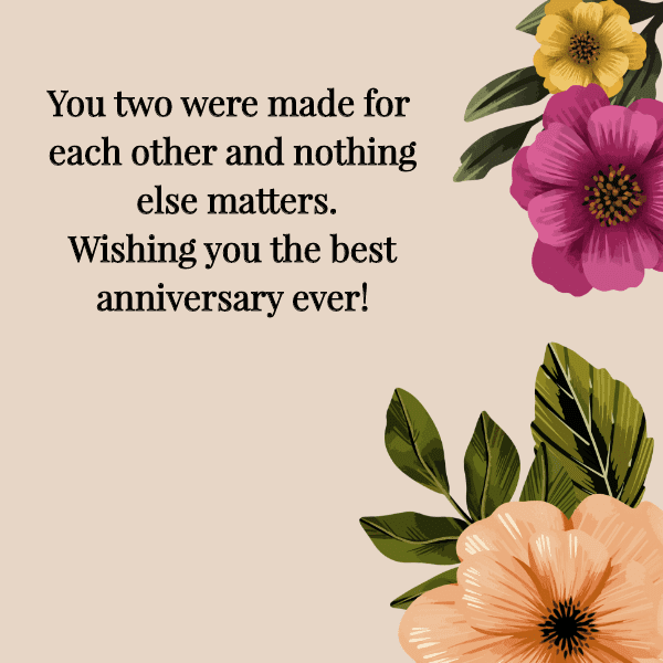 Couples Wedding Anniversary Wishes