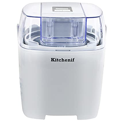 Kitchenif Digital Ice Cream, Sorbet, Slush & Frozen Yoghurt Maker