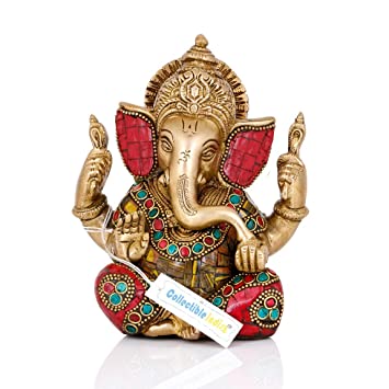 Lord Ganesha Idol in Brass