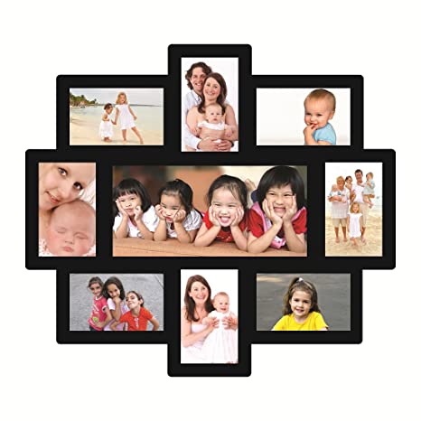 Trendzy Wooden 12-in-1 Sweet Home Collage Wall Hanging Photo Frame