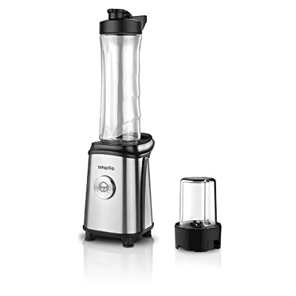 Whipsip Personal Blender for Smoothie, Protein Milk Shake with 3 Portable Sports Jars