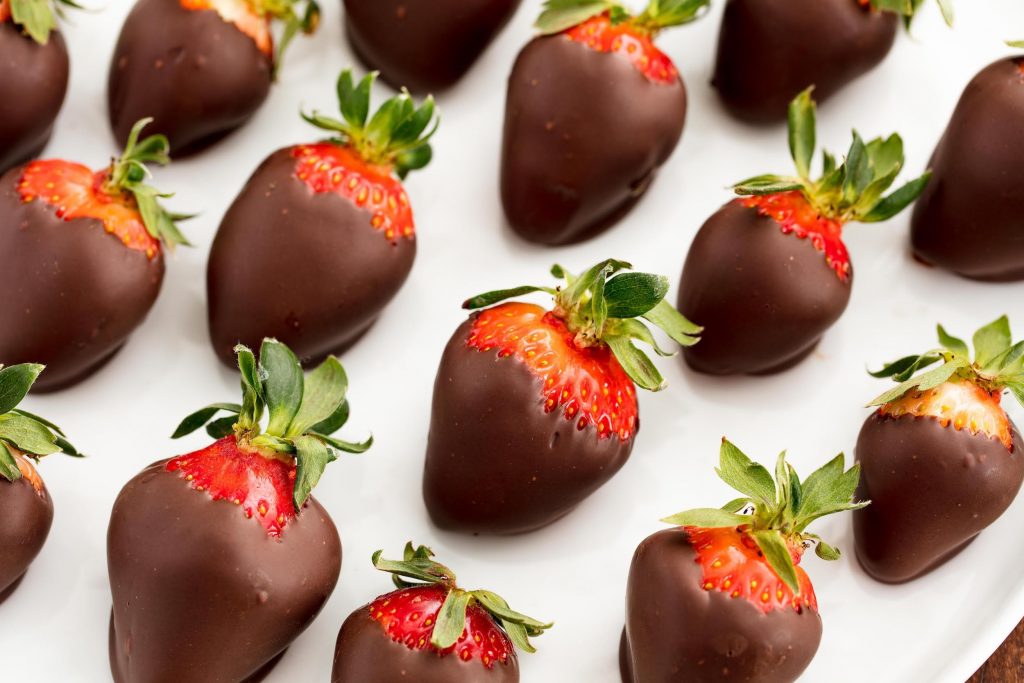 Chocolate dipped strawberries