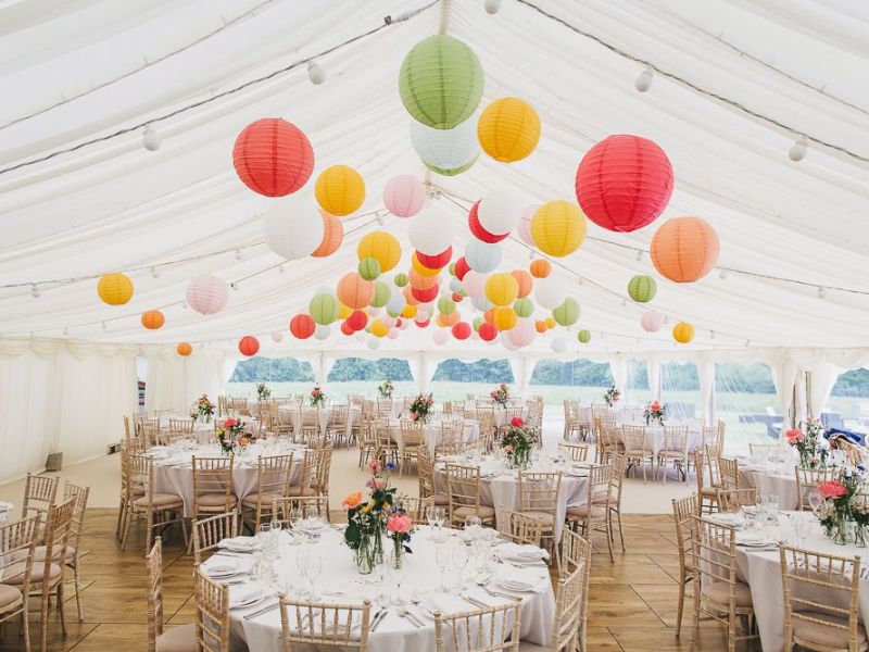 Use paper lanterns