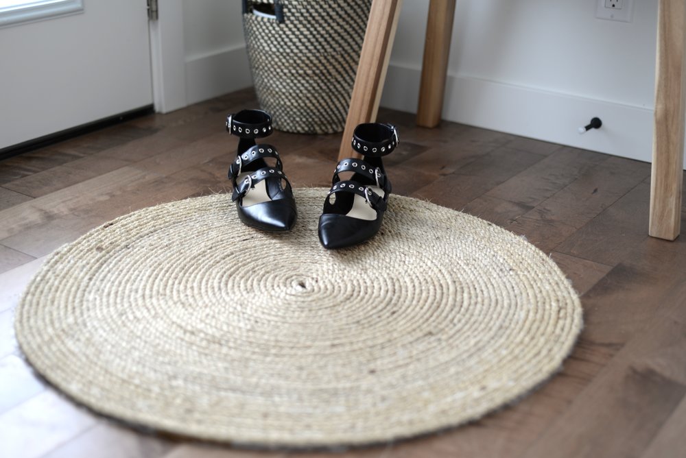 DIY Jute Floor Mat