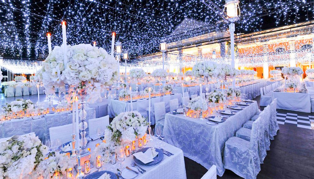 Fabulous ideas for a wedding reception in winter