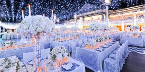 Fabulous ideas for a wedding reception in winter