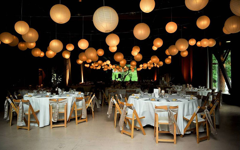 lanterns in Wedding reception