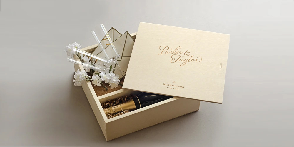 Wedding Ceremony Wine Box