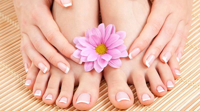 Get regular manicures and pedicures done