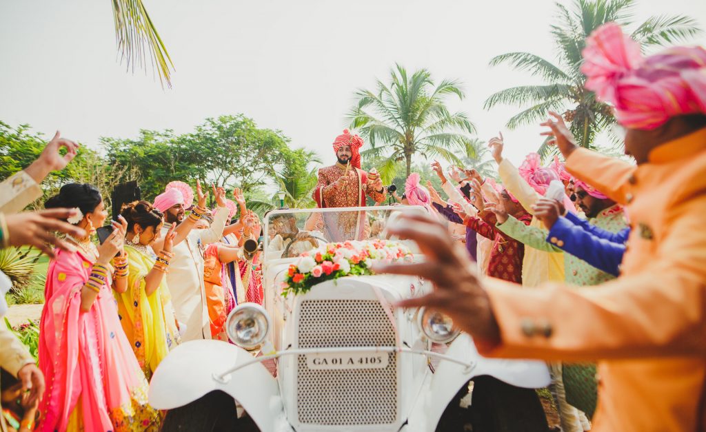 Groom:Baraat Entry