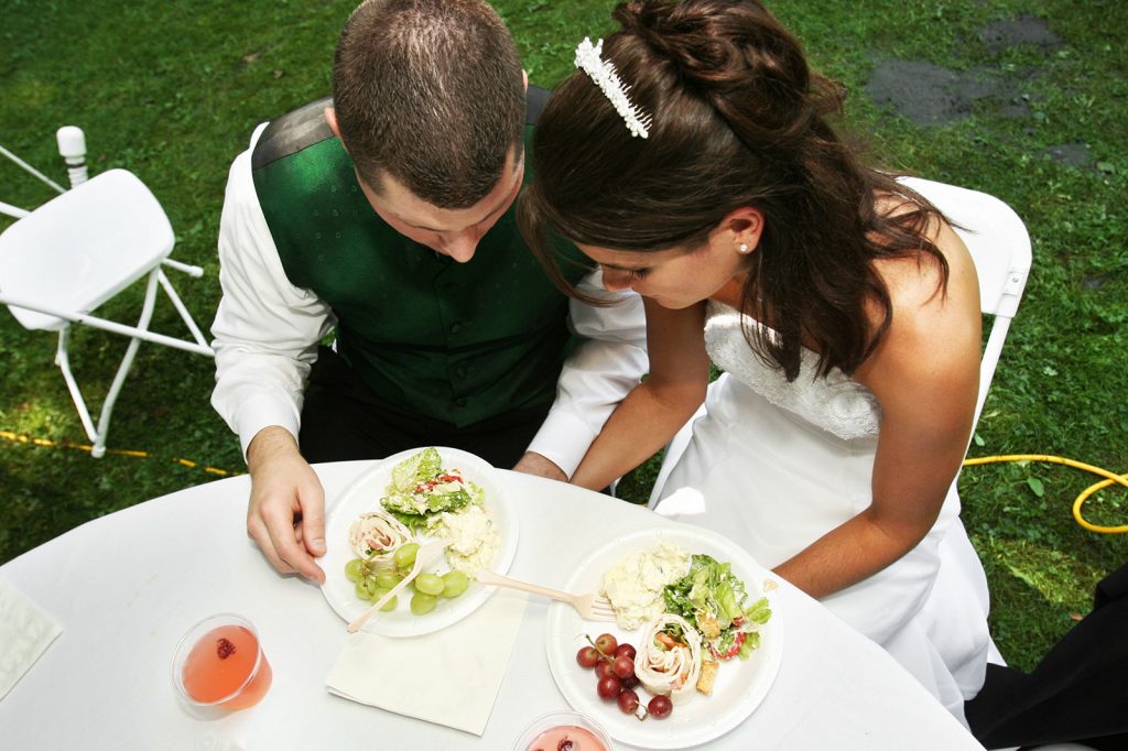 Attend post wedding lunches and dinners