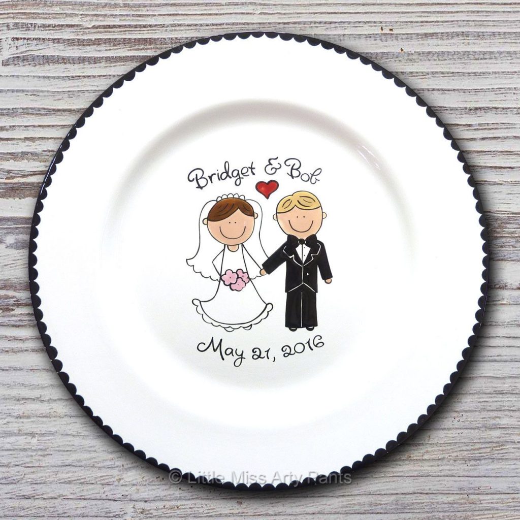 Date wedding platter