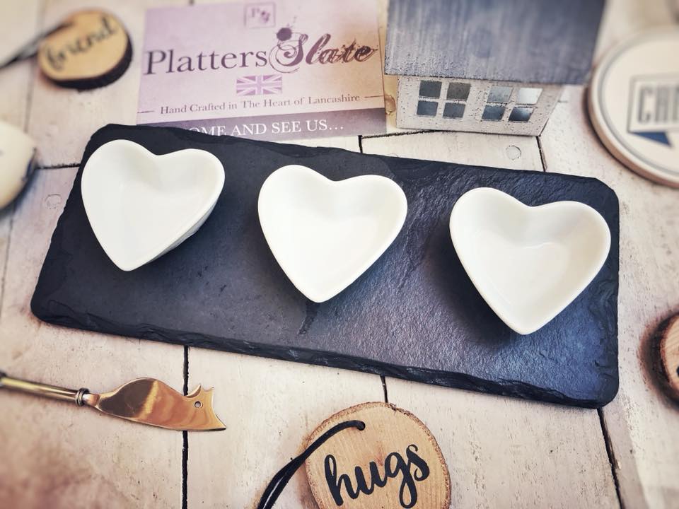 Heart wedding platter