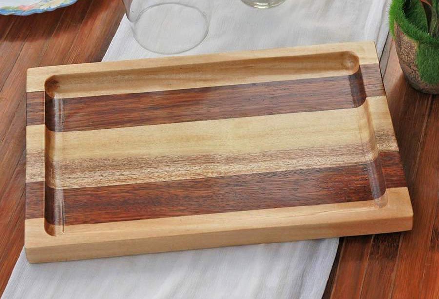 Wooden tray