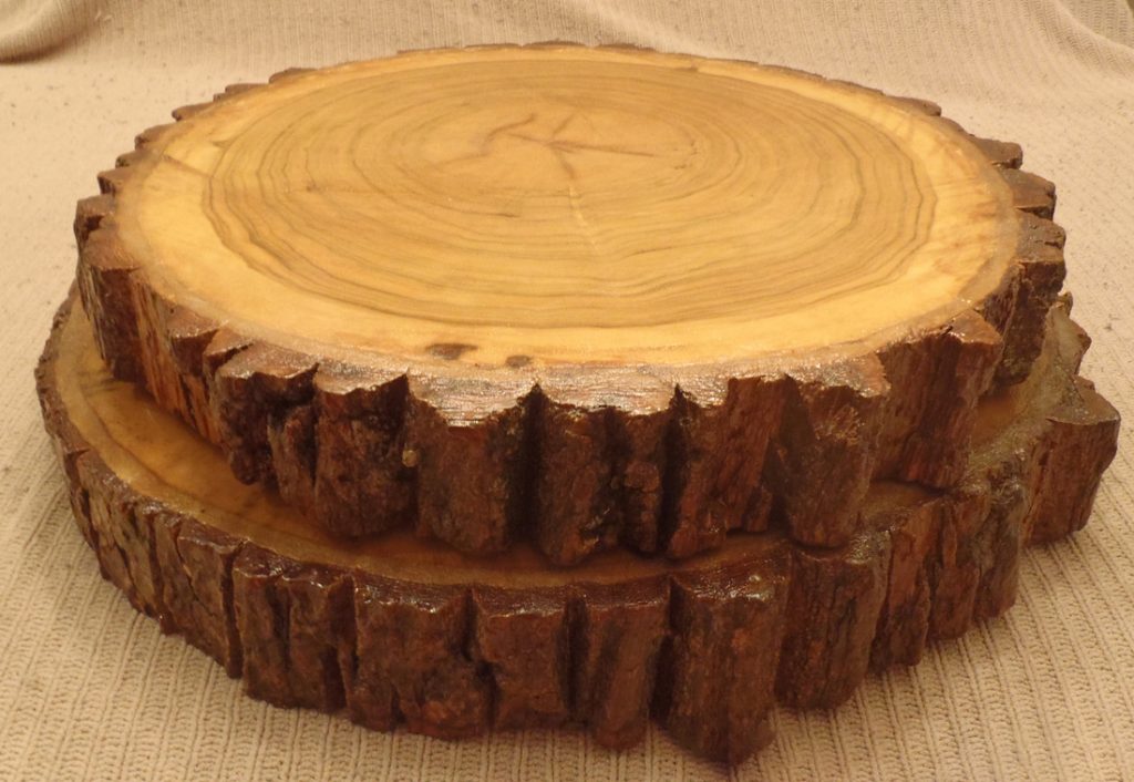 Wooden wedding platter