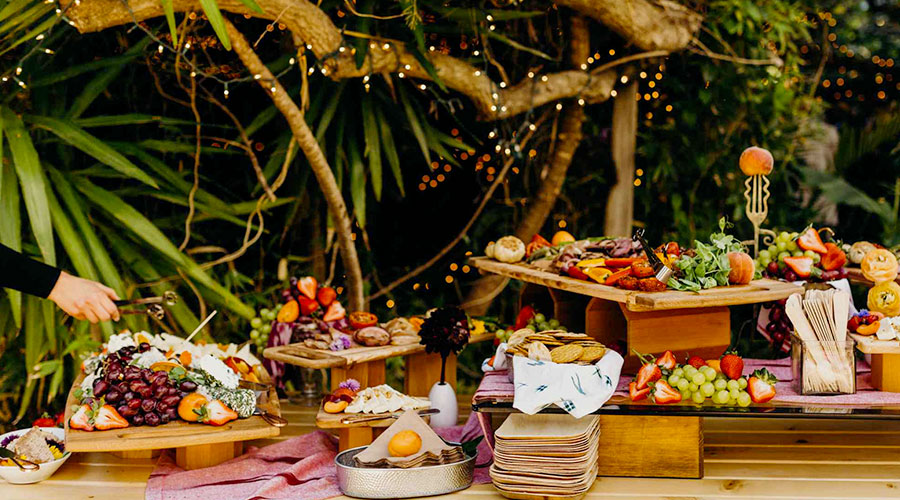 Garden Wedding Catering