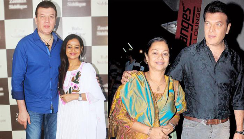 Aditya Pancholi and Zarina Wahab