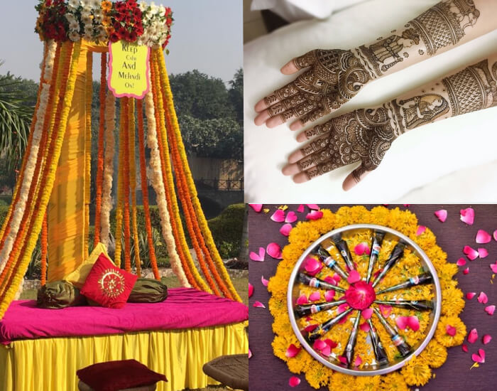 List of items for the Mehndi Ceremony_