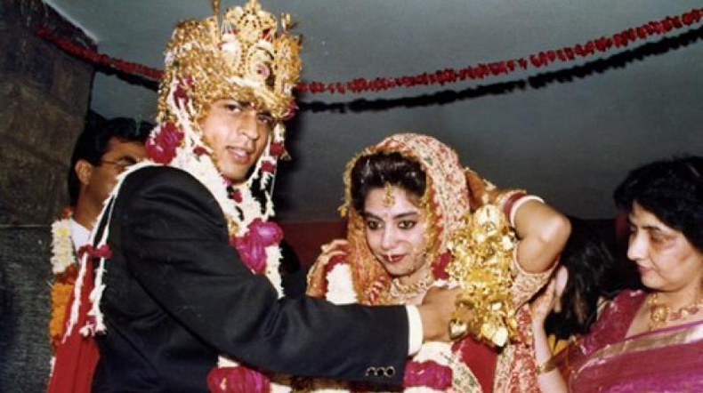 Shah Rukh Khan and Gauri Chibber