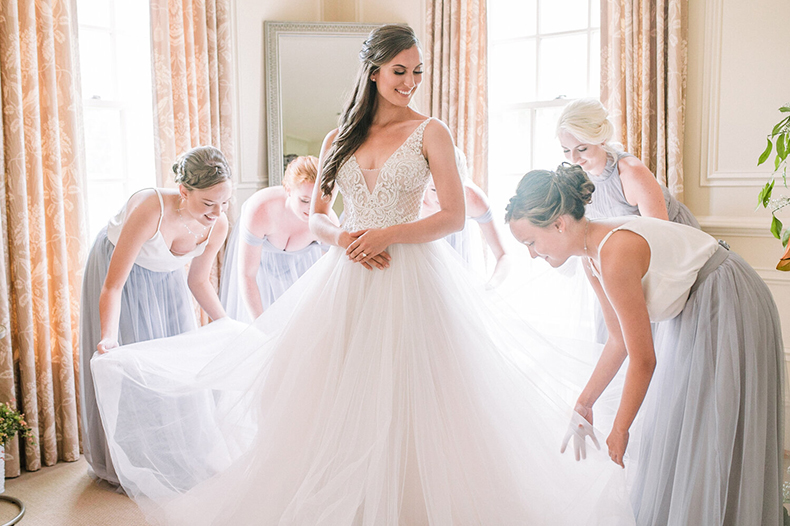 Bride Getting Ready