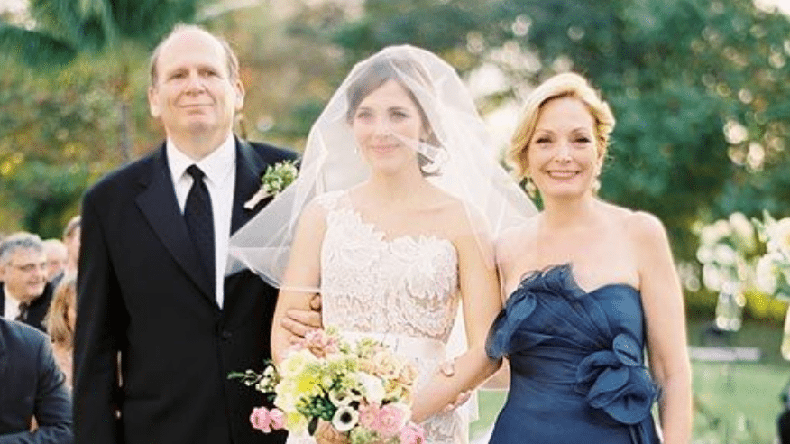 Bride's Parents with Couple