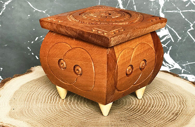 Cute wooden box