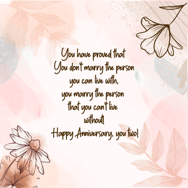 111 Latest and Best Wedding Anniversary Wishes for Friends