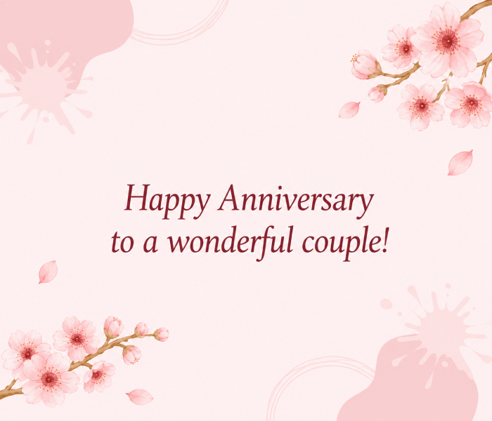 Happy Anniversary to a wonderful couple - Happy Wedding App Happy Anniversary to a wonderful couple!