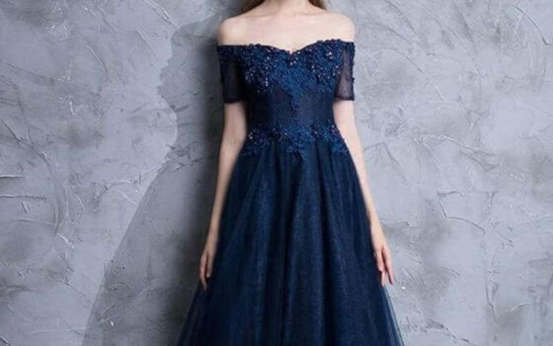 Deep Blue dress