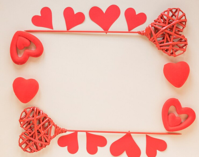 Intertwined Hearts Frame