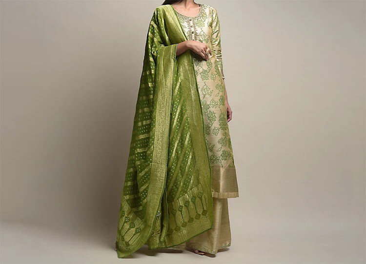 Jade Green Anarkali Suit for that Explicit Look