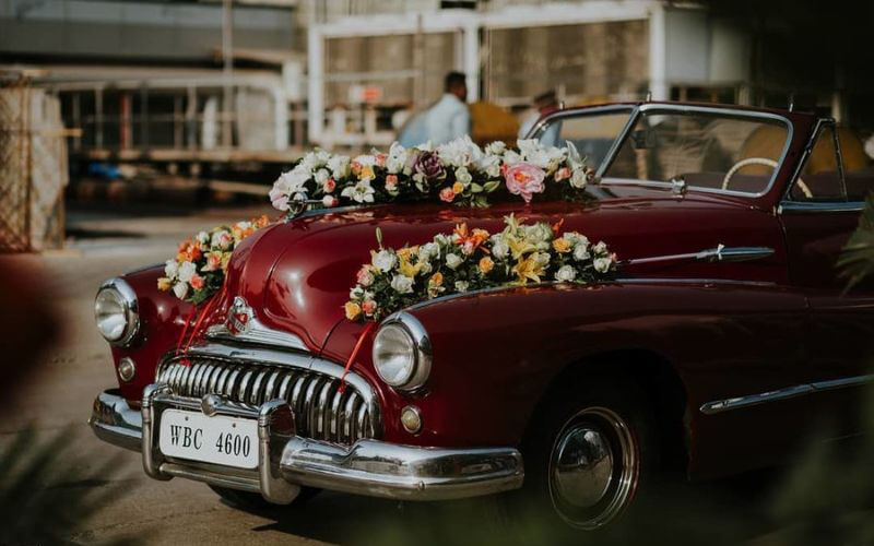 Wedding Car Decoration: 16 Ways to Decorate a Wedding Car 