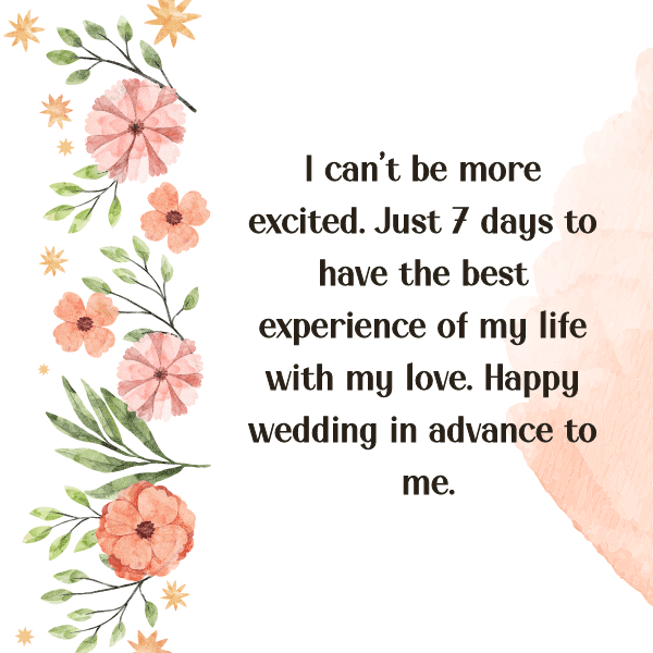 Top Wedding Countdown Quotes