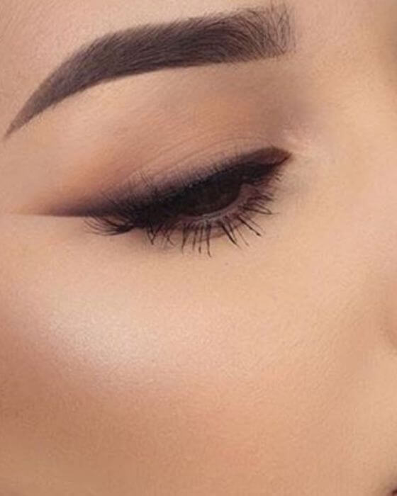 Deep Brown Eye Makeup