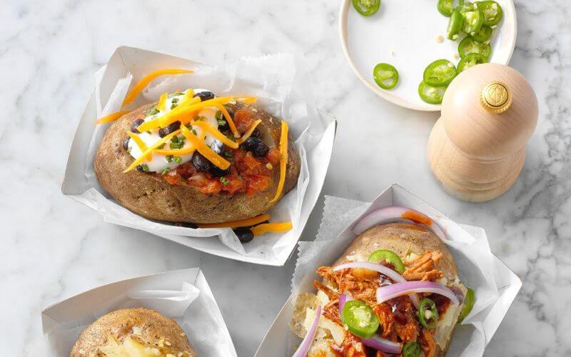 Baked Potato Bar - Wedding Snack 