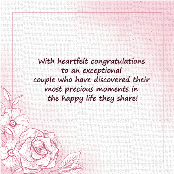 Best wedding wishes for friend