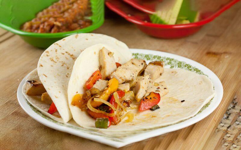 Fajitas - Wedding Snack Ideas