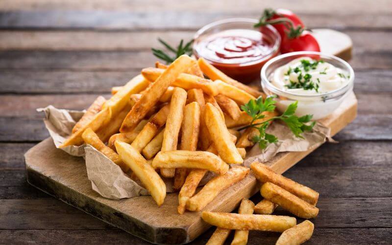 French Fries - Midnight Wedding Snack Ideas