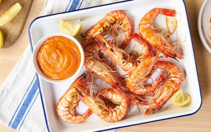 Grilled Prawns Snack Ideas