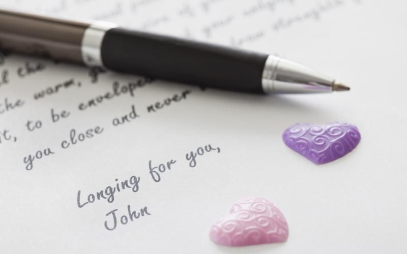 Write a Love Letter to your Bride - Wedding Surprise Ideas For The Bride