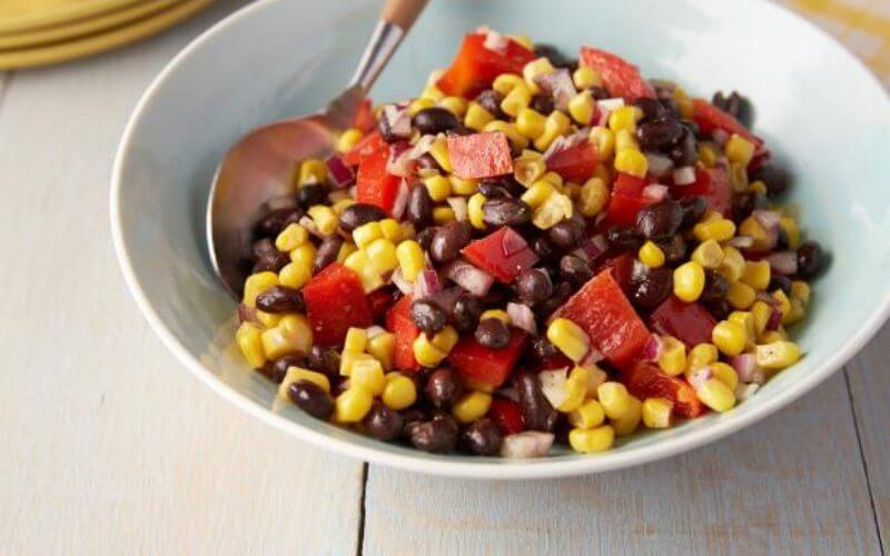 Black Bean and Corn Shooters