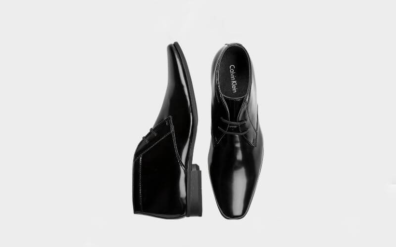 Calvin Klein Brodie tuxedo shoes in Black