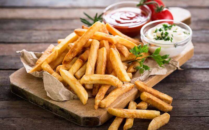 French Fries - Wedding Reception Food Menu Ideas